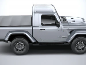 Jeep Gladiator Singlecab 2021 3D Model