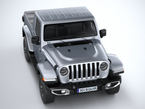 Jeep Gladiator Singlecab 2021 Modèle 3D