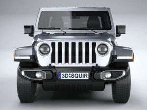 Jeep Gladiator Singlecab 2021 3D Model