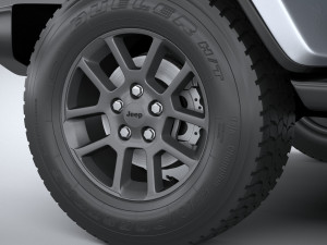 Jeep Gladiator Singlecab 2021 Modèle 3D