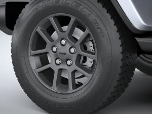 Jeep Gladiator Singlecab 2021 3D Model