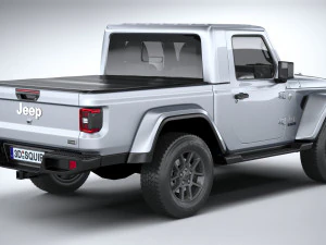 Jeep Gladiator Singlecab 2021 3D Model