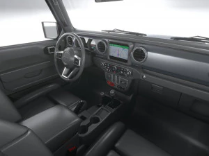 Jeep Gladiator Singlecab 2021 3D Model