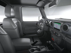 Jeep Gladiator Singlecab 2021 3D Model