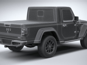 Jeep Gladiator Singlecab 2021 Modèle 3D