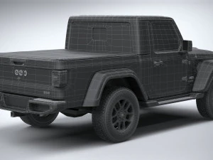 Jeep Gladiator Singlecab 2021 3D Model