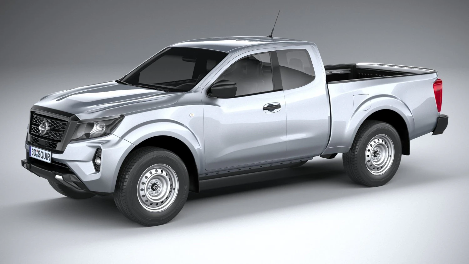 Nissan Navara Regularcab 2021 3D Model .c4d .max .obj .3ds .fbx .stl .blend