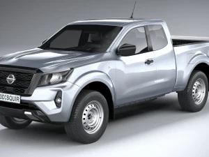 Nissan Navara Regularcab 2021 3D Model