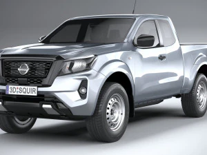 Nissan Navara Regularcab 2021 3D Model