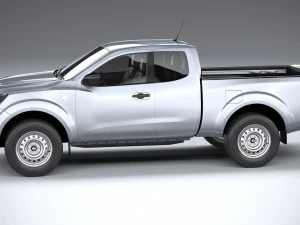 Nissan Navara Regularcab 2021 3D Model