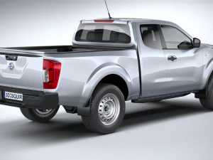 Nissan Navara Regularcab 2021 3D Model