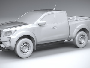 Nissan Navara Regularcab 2021 Modelo 3D