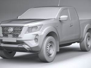 Nissan Navara Regularcab 2021 Modelo 3D