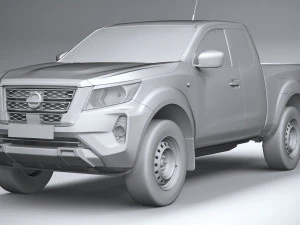 Nissan Navara Regularcab 2021 3D Model