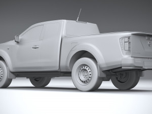 Nissan Navara Regularcab 2021 Modelo 3D
