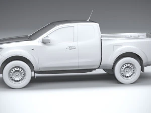 Nissan Navara Regularcab 2021 3D Model
