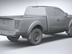 Nissan Navara Regularcab 2021 3D Model