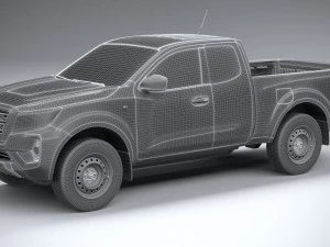 Nissan Navara Regularcab 2021 3D Model