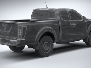 Nissan Navara Regularcab 2021 Modelo 3D