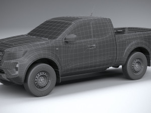 Nissan Navara Regularcab 2021 Modelo 3D