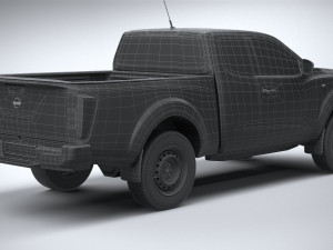 Nissan Navara Regularcab 2021 Modelo 3D
