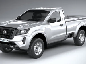 Nissan Navara Singlecab 2021 3D Model