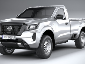 Nissan Navara Singlecab 2021 Modelo 3D