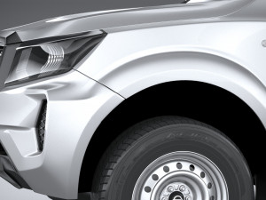 Nissan Navara Singlecab 2021 Modelo 3D