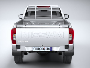Nissan Navara Singlecab 2021 Modelo 3D