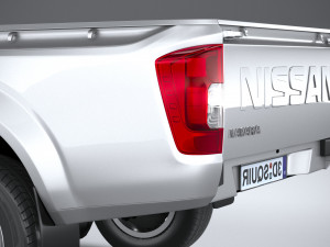 Nissan Navara Singlecab 2021 Modelo 3D
