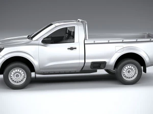 Nissan Navara Singlecab 2021 3D Model
