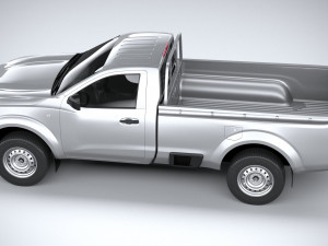 Nissan Navara Singlecab 2021 Modelo 3D