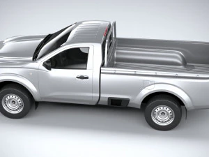 Nissan Navara Singlecab 2021 3D Model