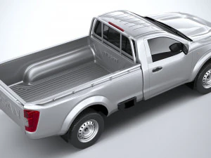 Nissan Navara Singlecab 2021 3D Model