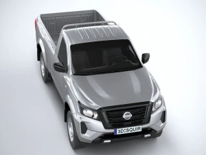 Nissan Navara Singlecab 2021 3D Model