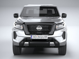 Nissan Navara Singlecab 2021 Modelo 3D