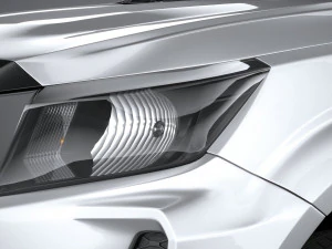 Nissan Navara Singlecab 2021 3D Model