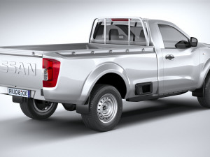 Nissan Navara Singlecab 2021 Modelo 3D
