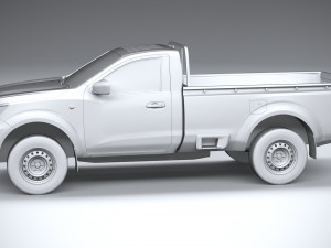 Nissan Navara Singlecab 2021 Modelo 3D