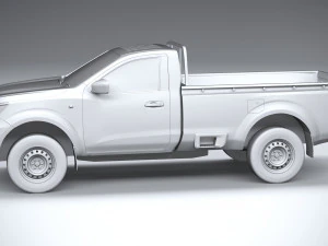 Nissan Navara Singlecab 2021 3D Model