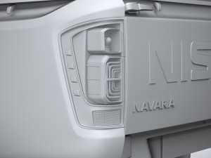 Nissan Navara Singlecab 2021 Modelo 3D