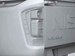 Nissan Navara Singlecab 2021 3D Model