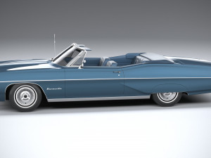 Pontiac Bonneville Convertible 1968 3D-Modell