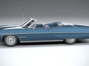 Pontiac Bonneville Convertible 1968 3D Model