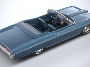 Pontiac Bonneville Convertible 1968 3D-Modell