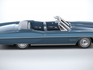 Pontiac Bonneville Convertible 1968 3D-Modell