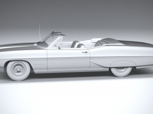 Pontiac Bonneville Convertible 1968 3D-Modell