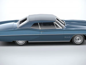 Pontiac Bonneville Convertible 1968 3D Model