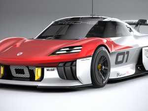 Porsche Mission R 2021 Model 3D
