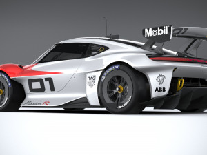 Porsche Mission R 2021 Model 3D